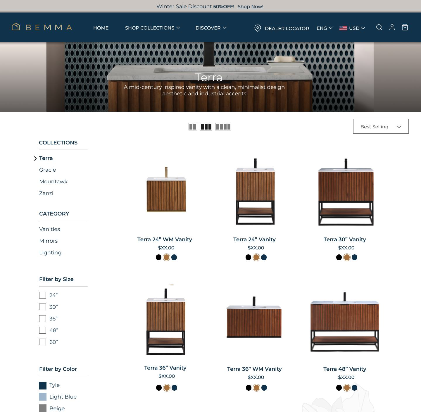 BEMMA Design interface design