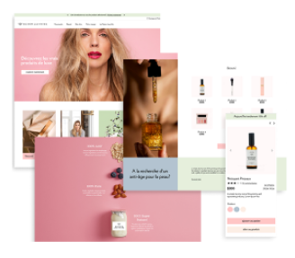 E‑commerce UI preview
