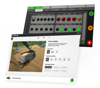 VR training UI preview
